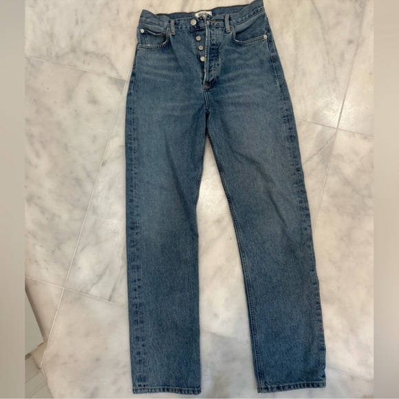 Agolde 90s pinch waist Jeans- Navigate - Picture 3 of 7